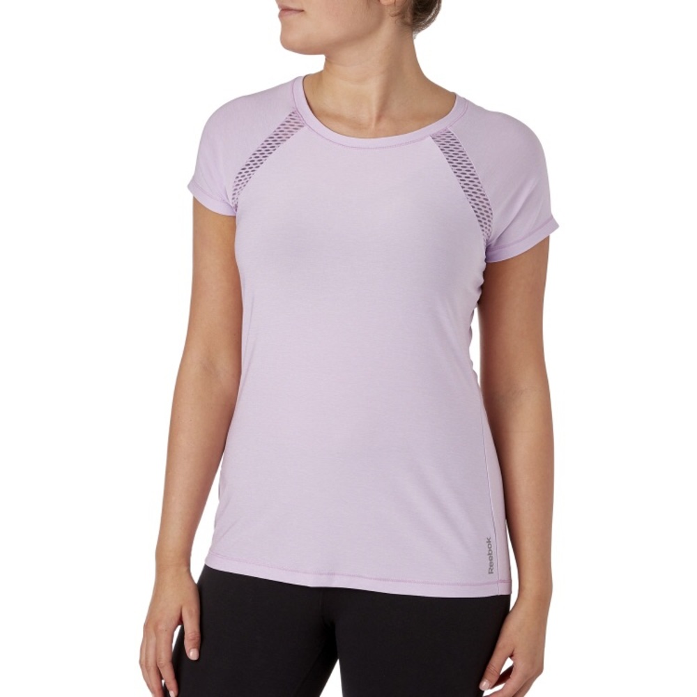 Reebok Lavender Short Sleeve Tee